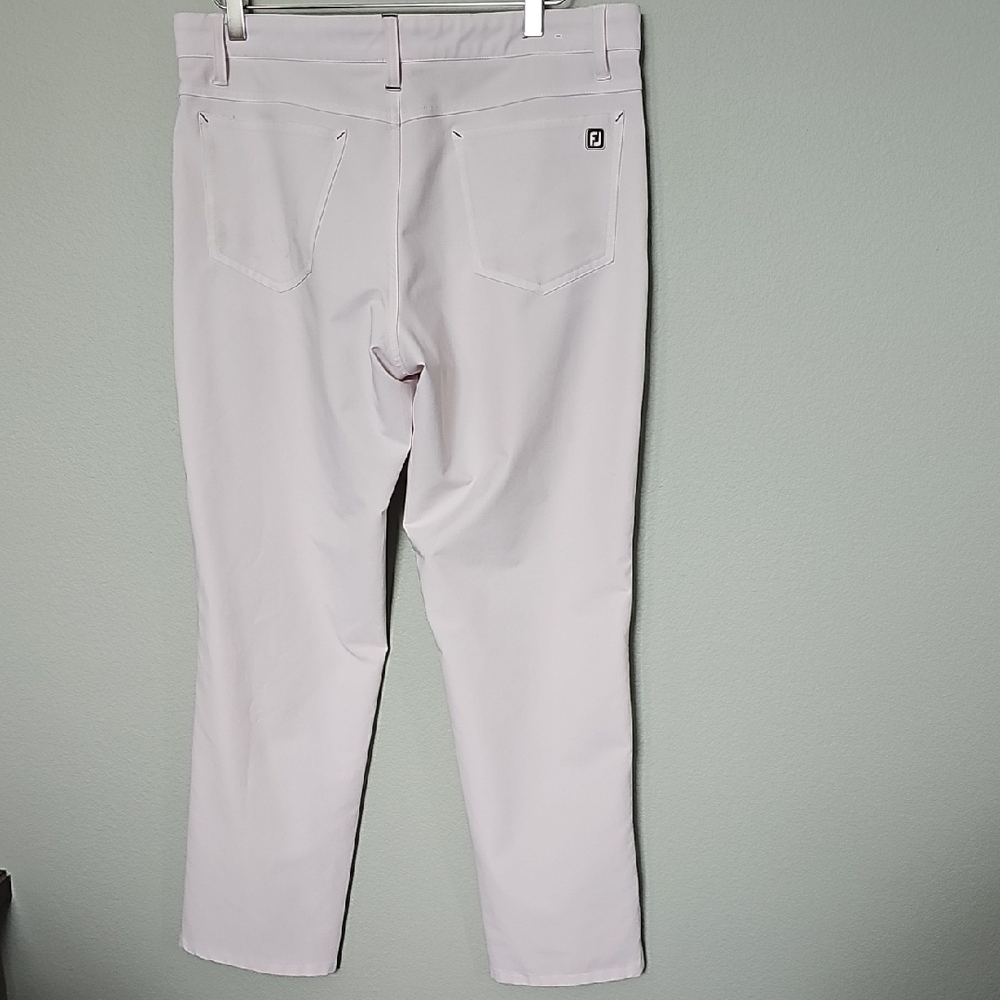 FootJoy Men's Performance Ivory Golf Pants W 35 L 30 - Picture 11 of 13